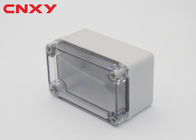 Şeffaf pc kapaklı ABS plastik küçük kutu su geçirmez bağlantı kutusu açık elektrik bağlantı kutusu 110 * 80 * 70mm